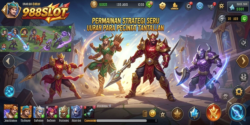 Gameplay strategis menegangkan dalam 988SLOT dengan tantangan seru.