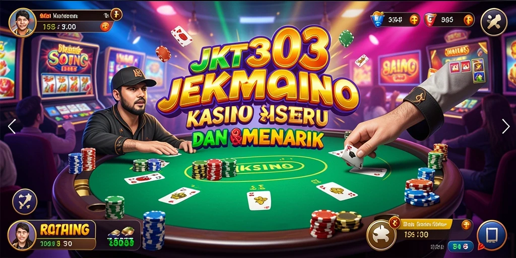 Tangkapan layar gameplay Kasino yang mendebarkan di JKT303.