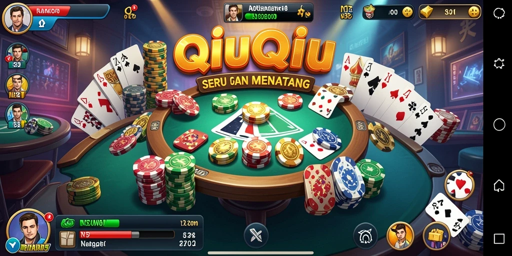 Screenshot gameplay QiuQiu N32 yang menarik dan seru.